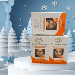 therapy Lightening Purifying Soap - Orange and White 3pk